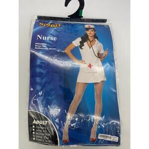 Spirit Halloween Nurse Costume Size Large *Missing Apron*